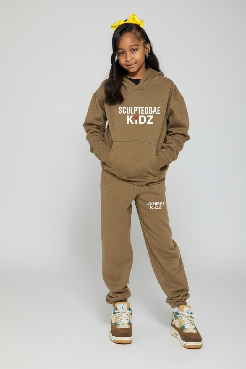 SculptedBae Kidz 2 piece sweat suits