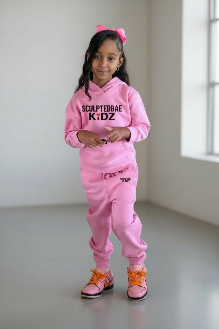 SculptedBae Kidz 2 piece sweat suits