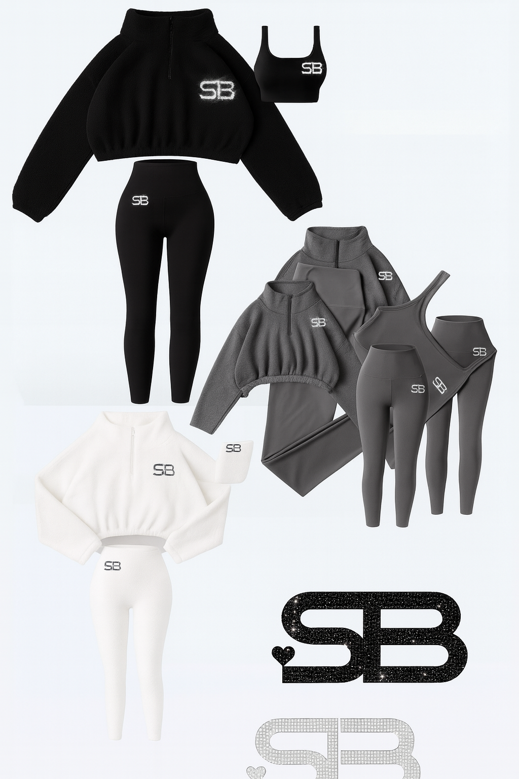 3-piece SculptedBae Sparkle Glam Set