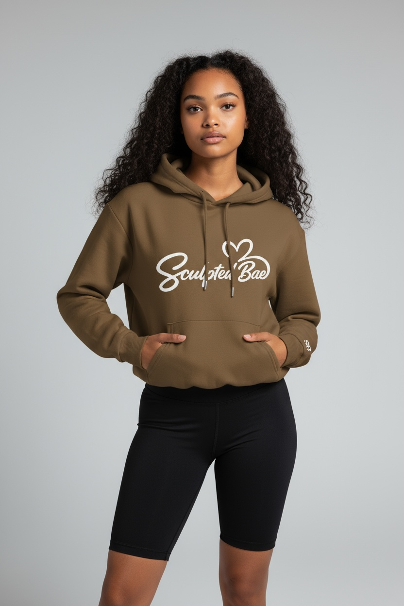 SculptedBae Women’s Loose Fit Hooded Sweatshirt