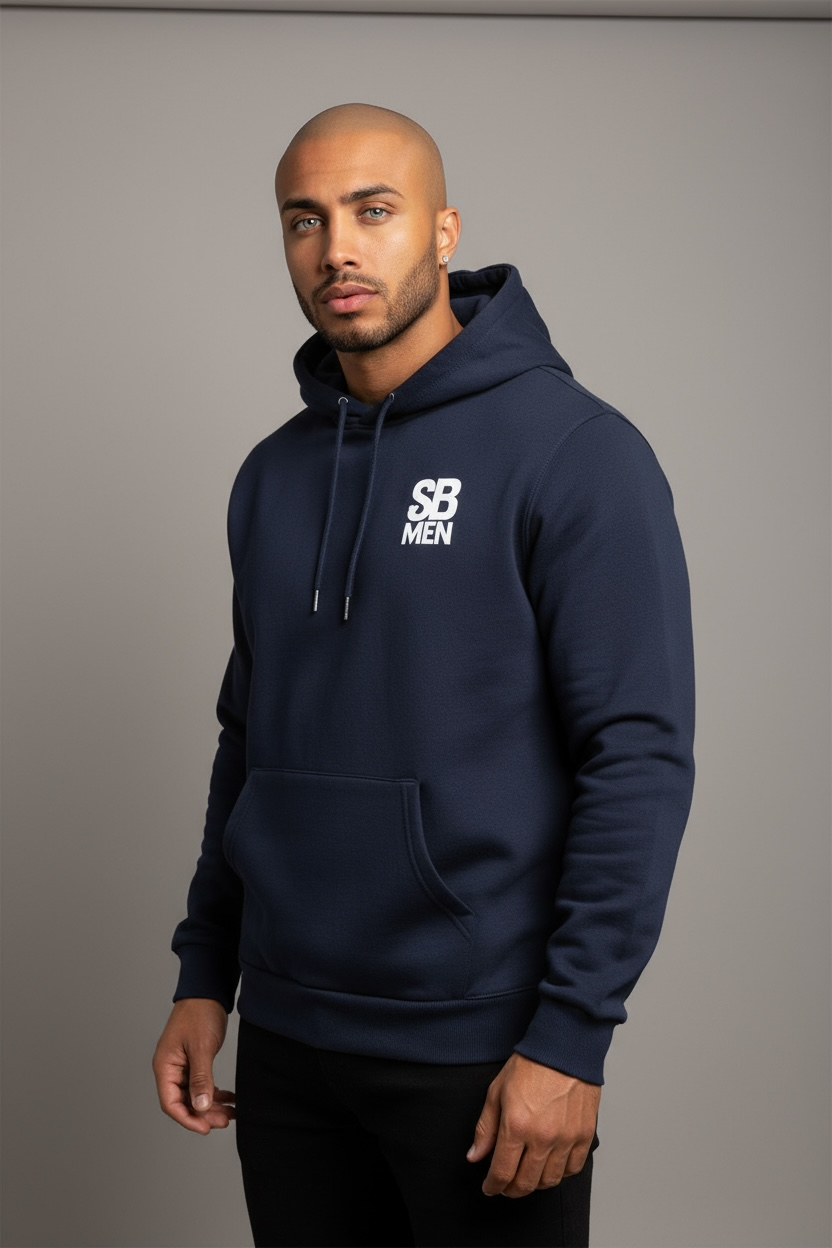 SculptedBae Men Essential Lightweight Hoodie