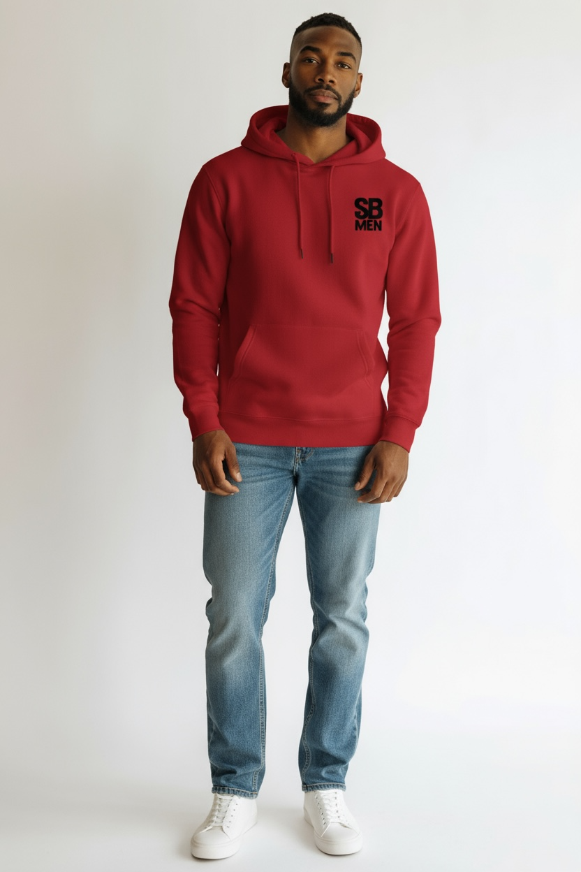 SculptedBae Men Essential Lightweight Hoodie