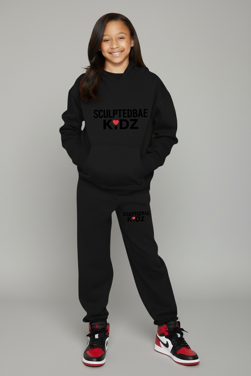 SculptedBae Kidz 2 piece sweat suits