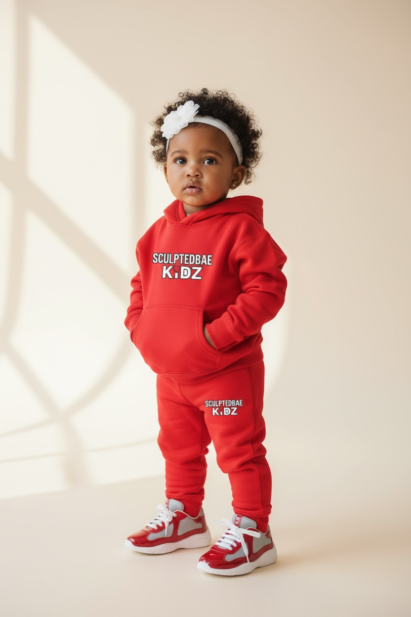 SculptedBae Kidz 2 piece sweat suits
