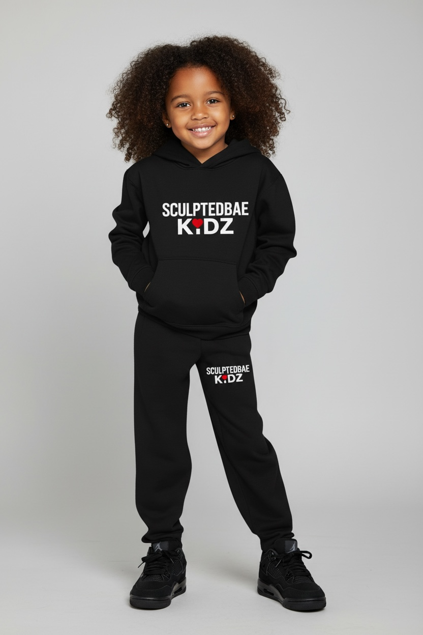 SculptedBae Kidz 2 piece sweat suits