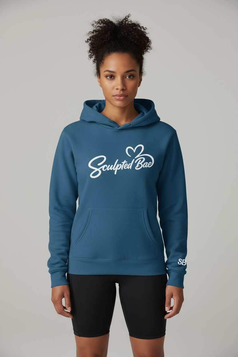 SculptedBae Women’s Loose Fit Hooded Sweatshirt