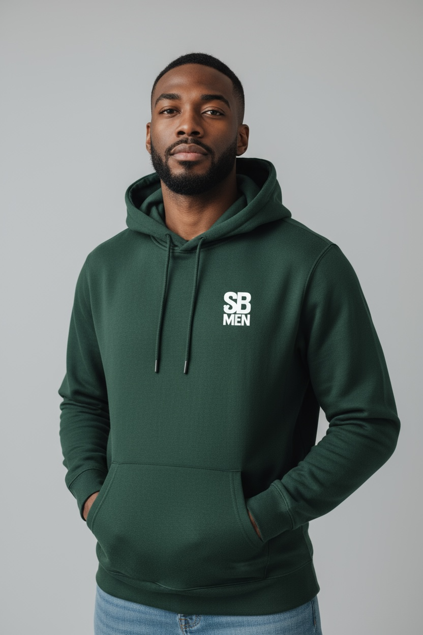 SculptedBae Men Essential Lightweight Hoodie