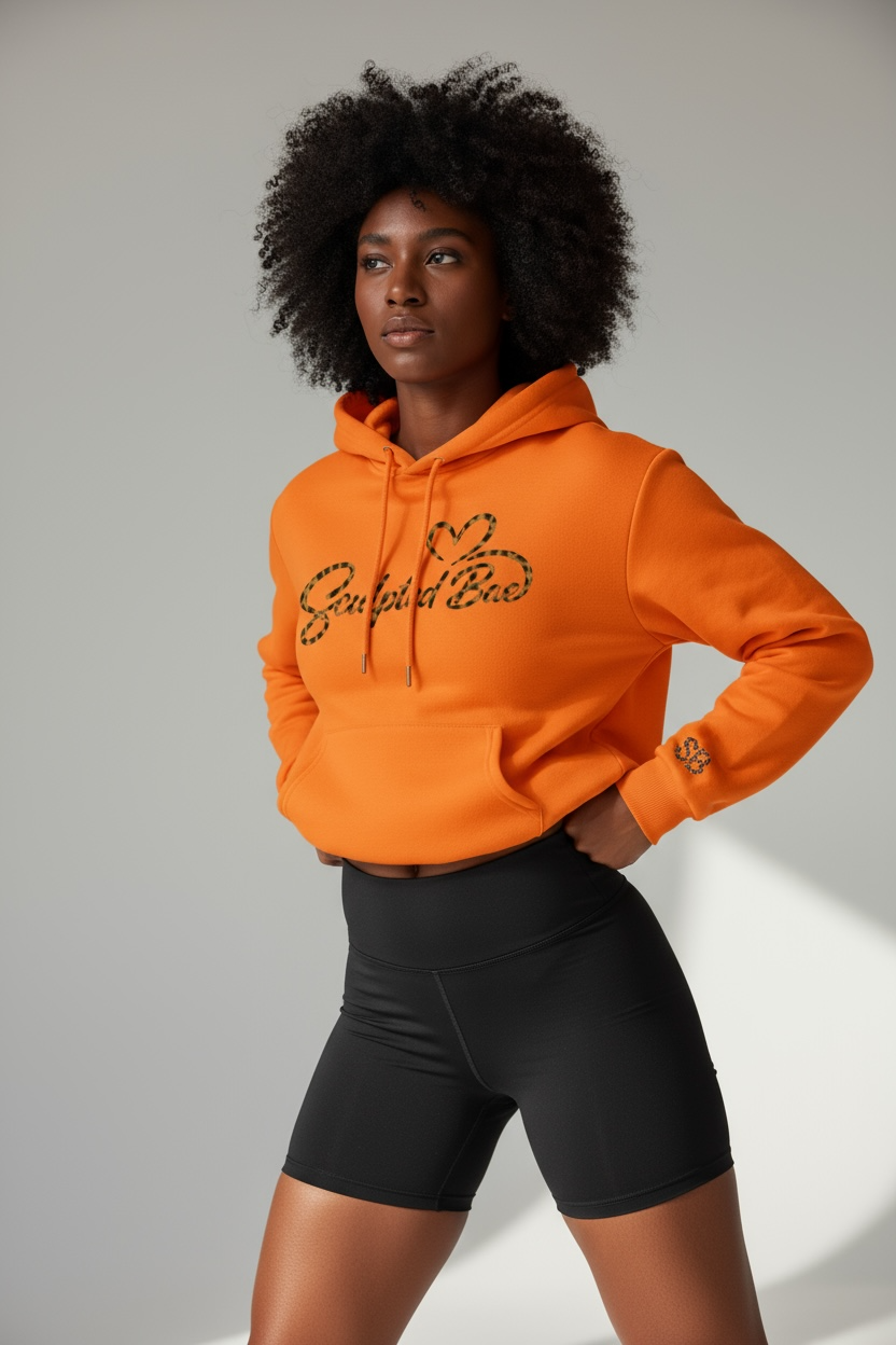 SculptedBae Women’s Loose Fit Hooded Sweatshirt