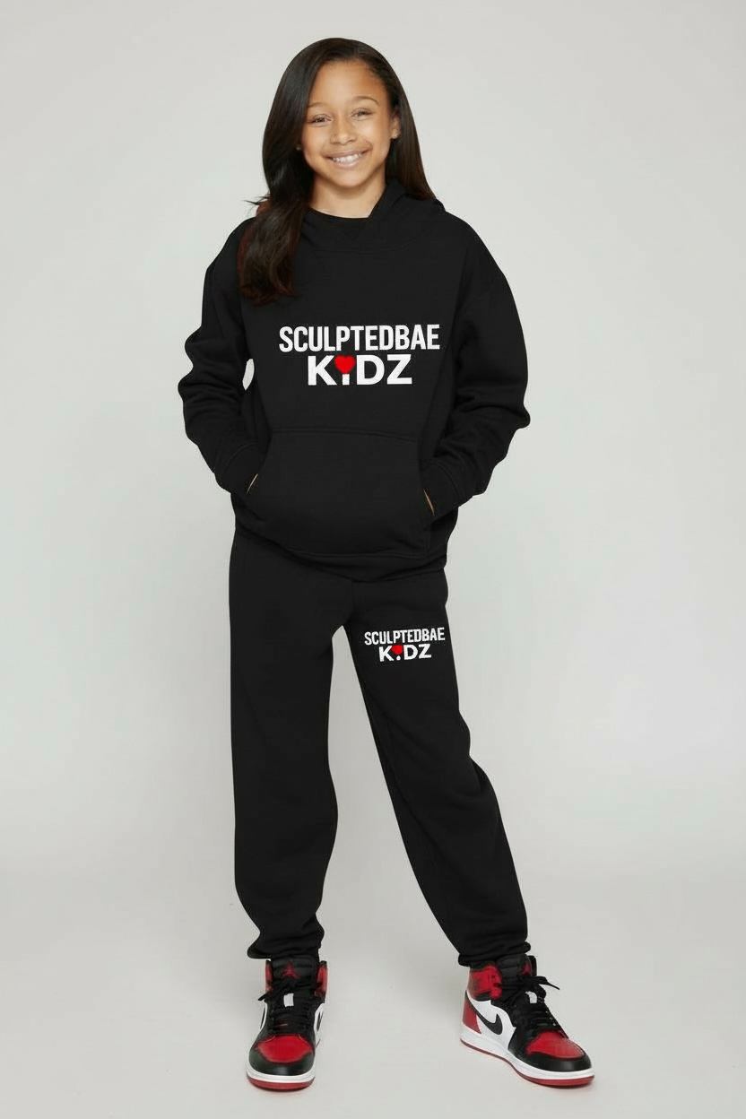 SculptedBae Kidz 2 piece sweat suits