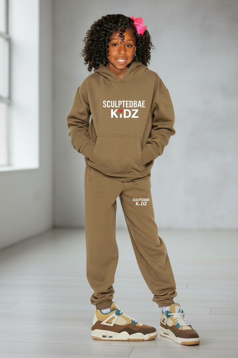 SculptedBae Kidz 2 piece sweat suits