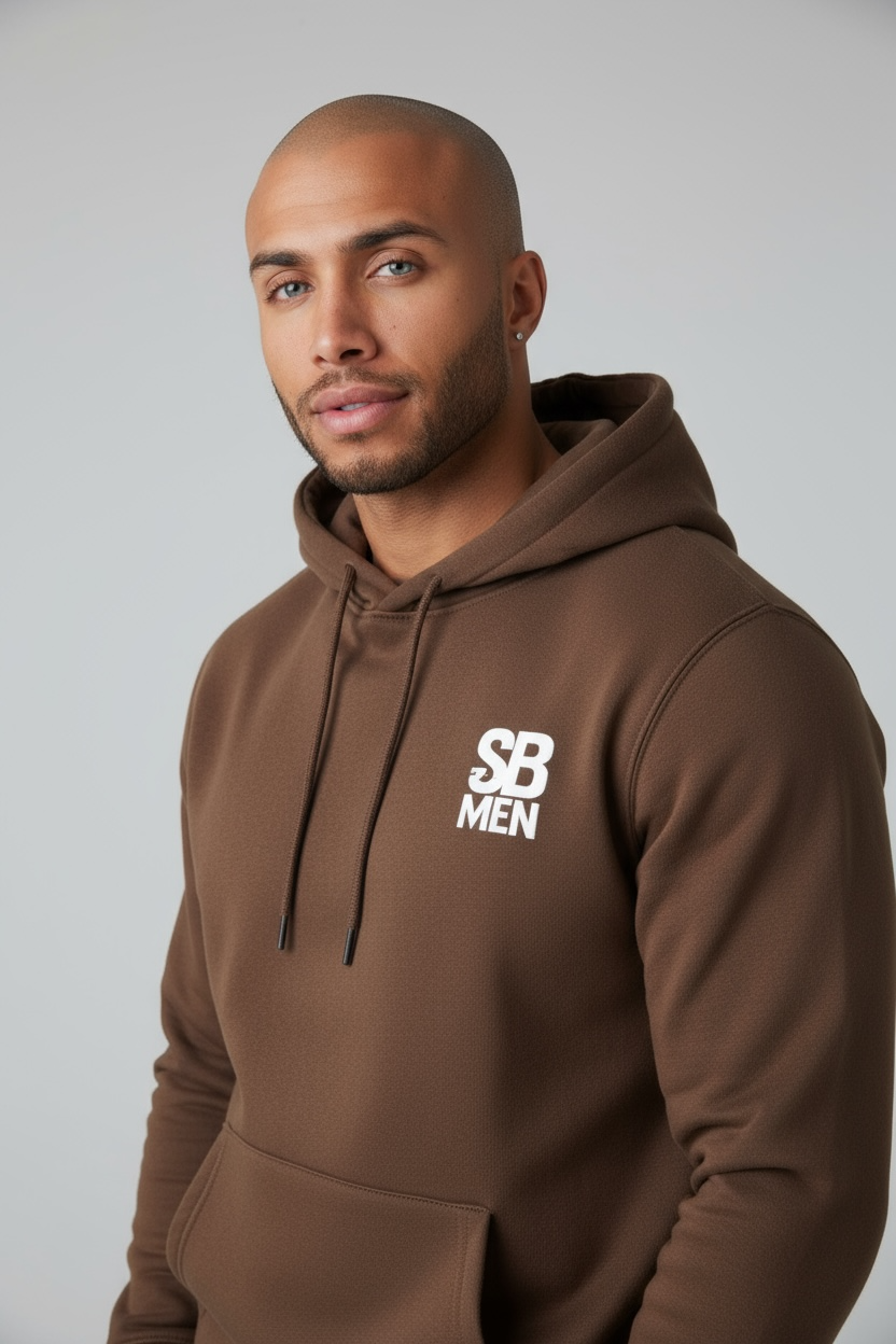 SculptedBae Men Essential Lightweight Hoodie