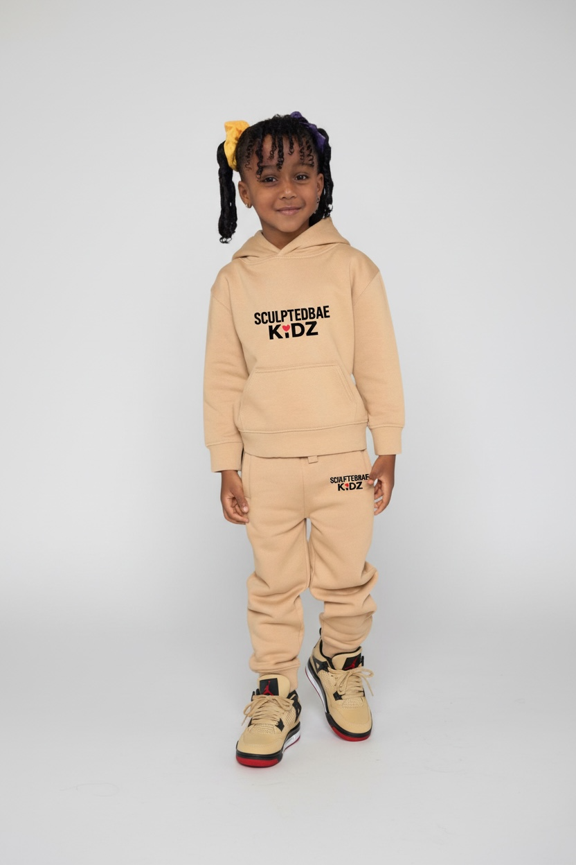 SculptedBae Kidz 2 piece sweat suits