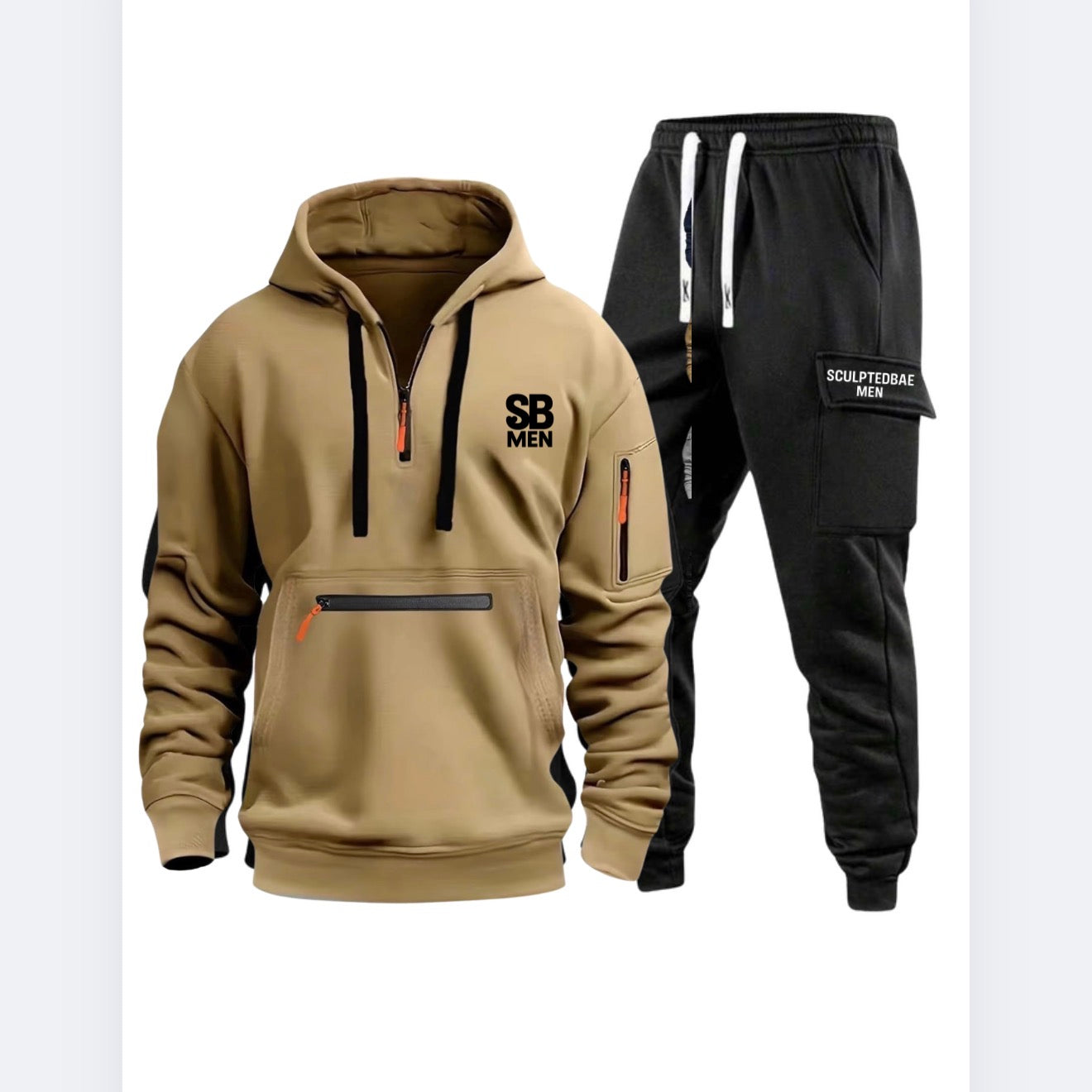 SculptedBae Men Sweatsuit