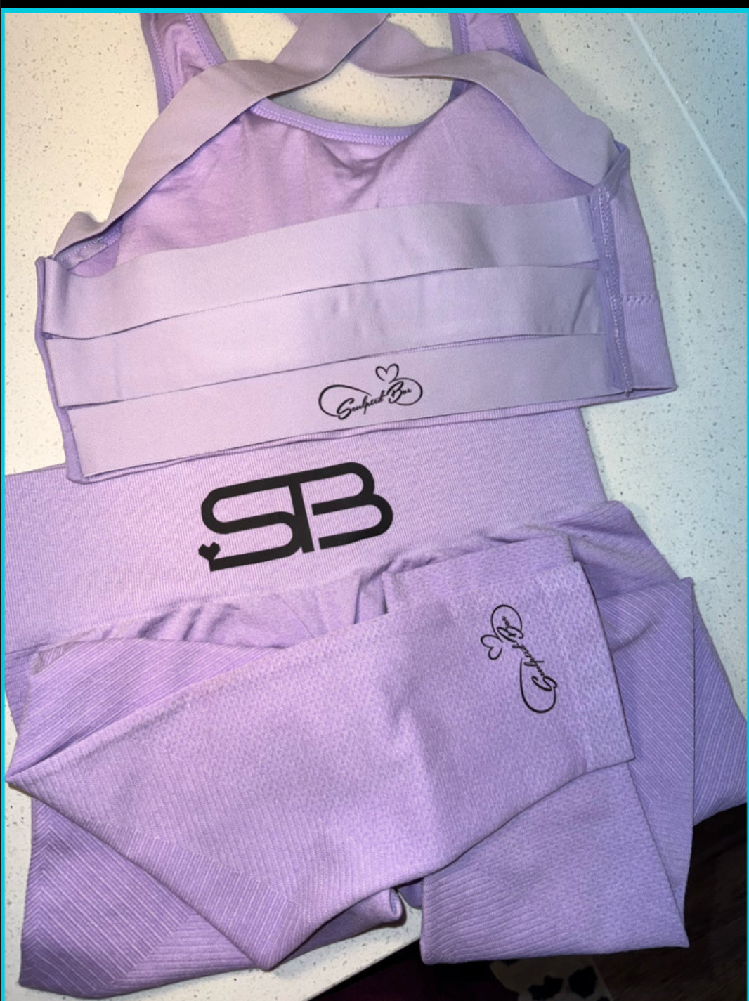 2 piece set cross back pants