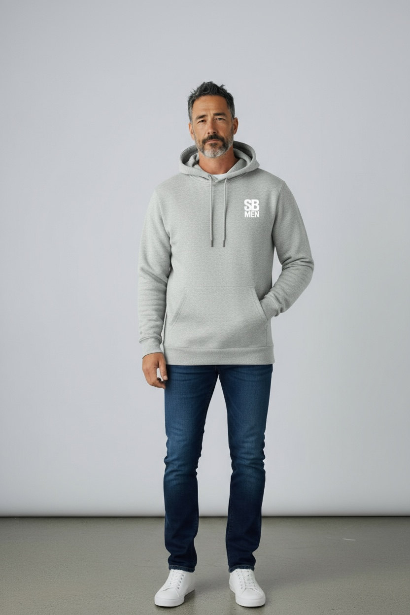 SculptedBae Men Essential Lightweight Hoodie