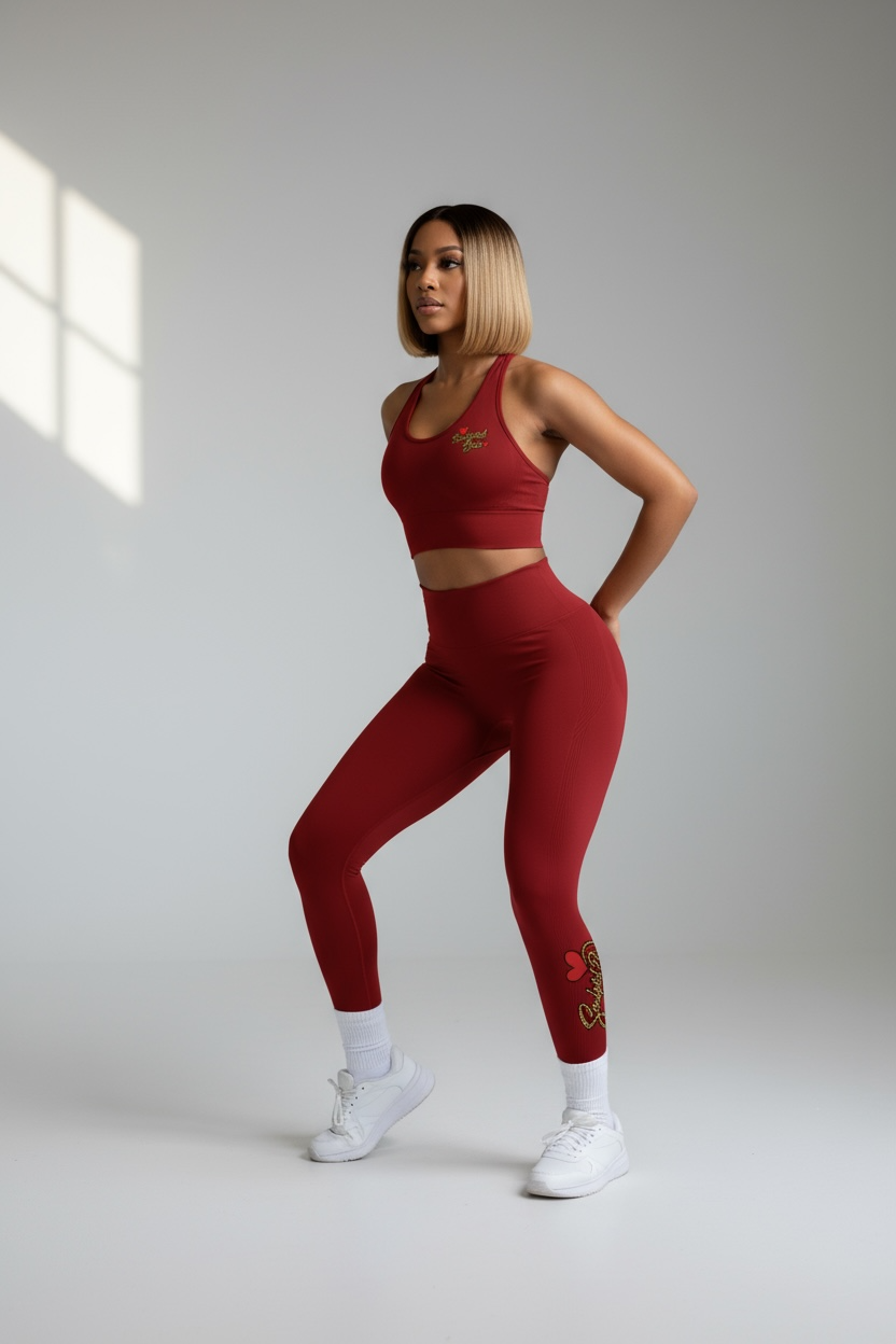 Halter Top SculptedBae Seamless 2-Piece Pant Set