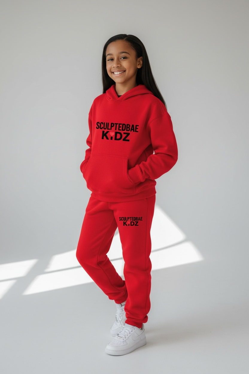 SculptedBae Kidz 2 piece sweat suits