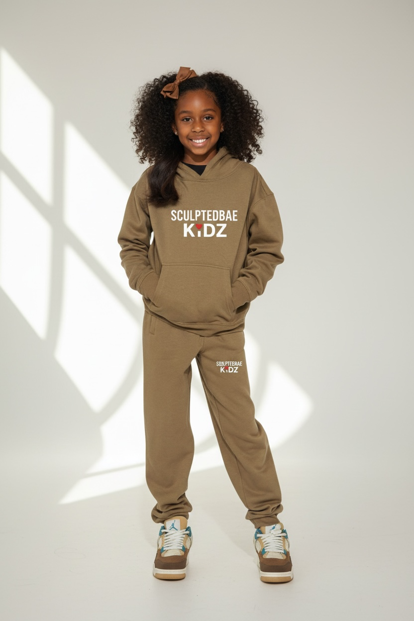 SculptedBae Kidz 2 piece sweat suits