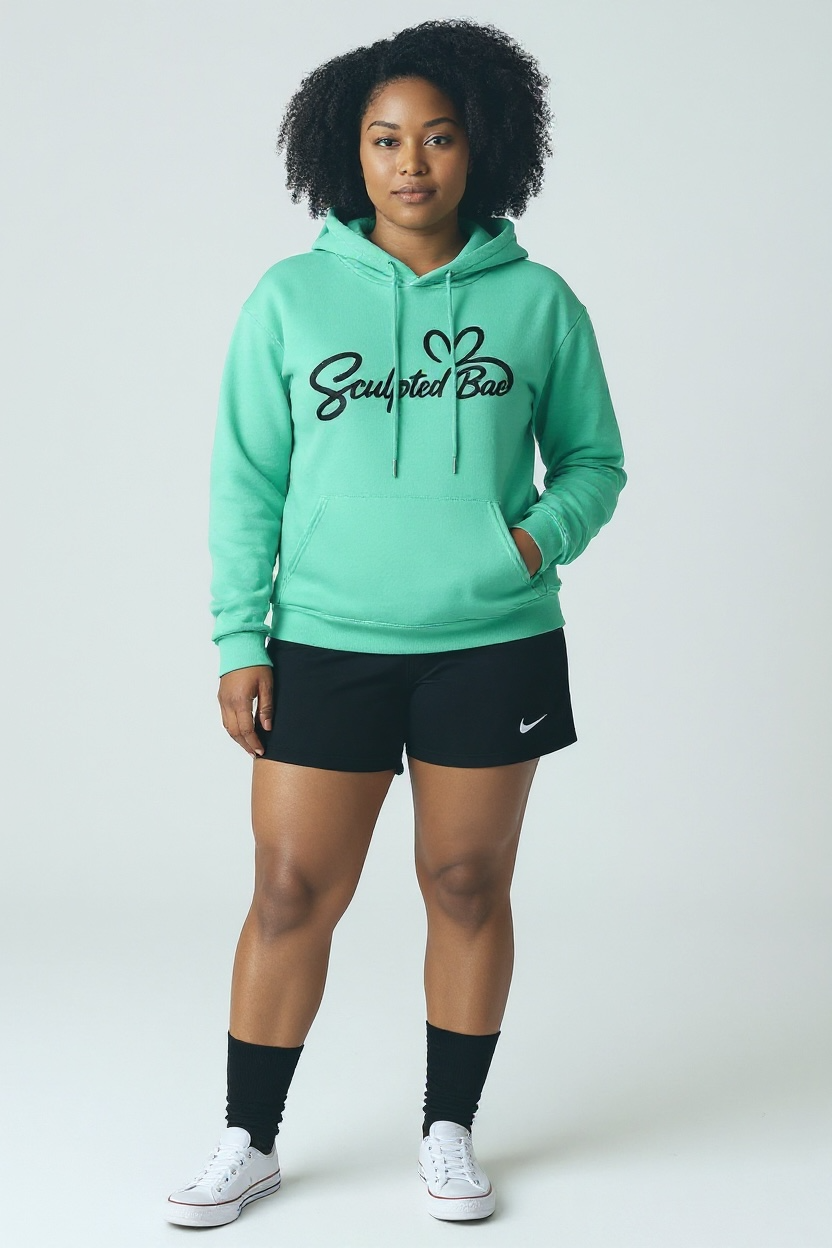 SculptedBae Women’s Loose Fit Hooded Sweatshirt