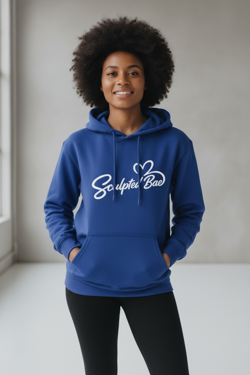 SculptedBae Women’s Loose Fit Hooded Sweatshirt