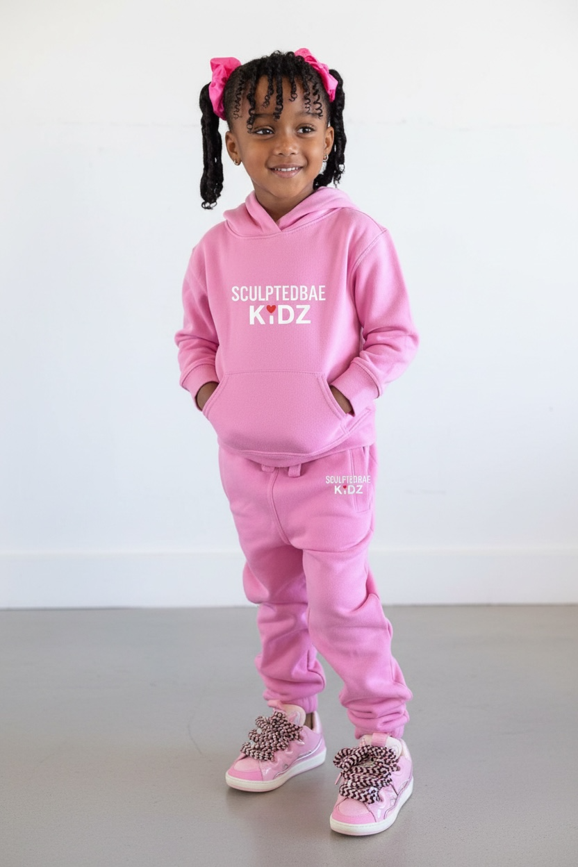 SculptedBae Kidz 2 piece sweat suits