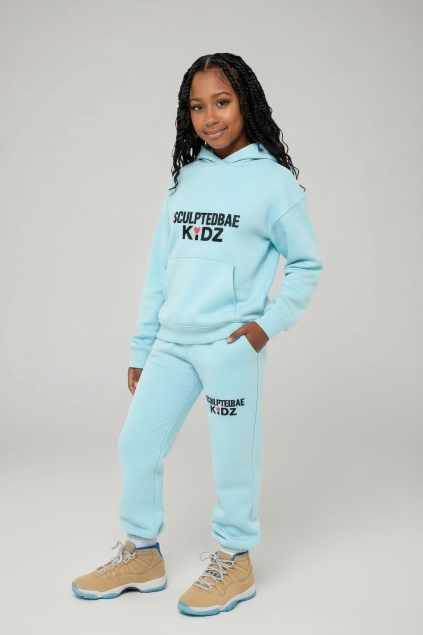 SculptedBae Kidz 2 piece sweat suits