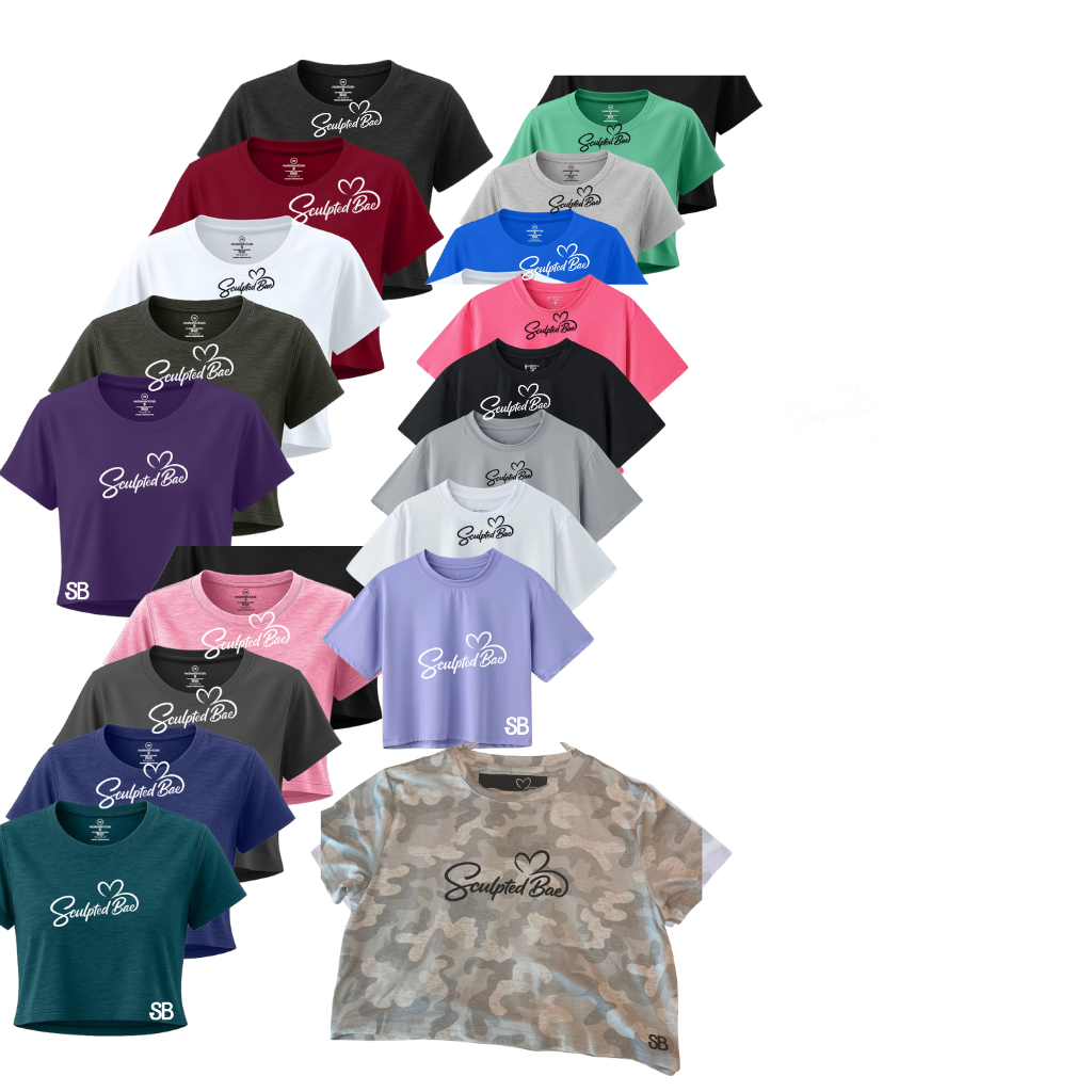 SculptedBae CROP with sleeves