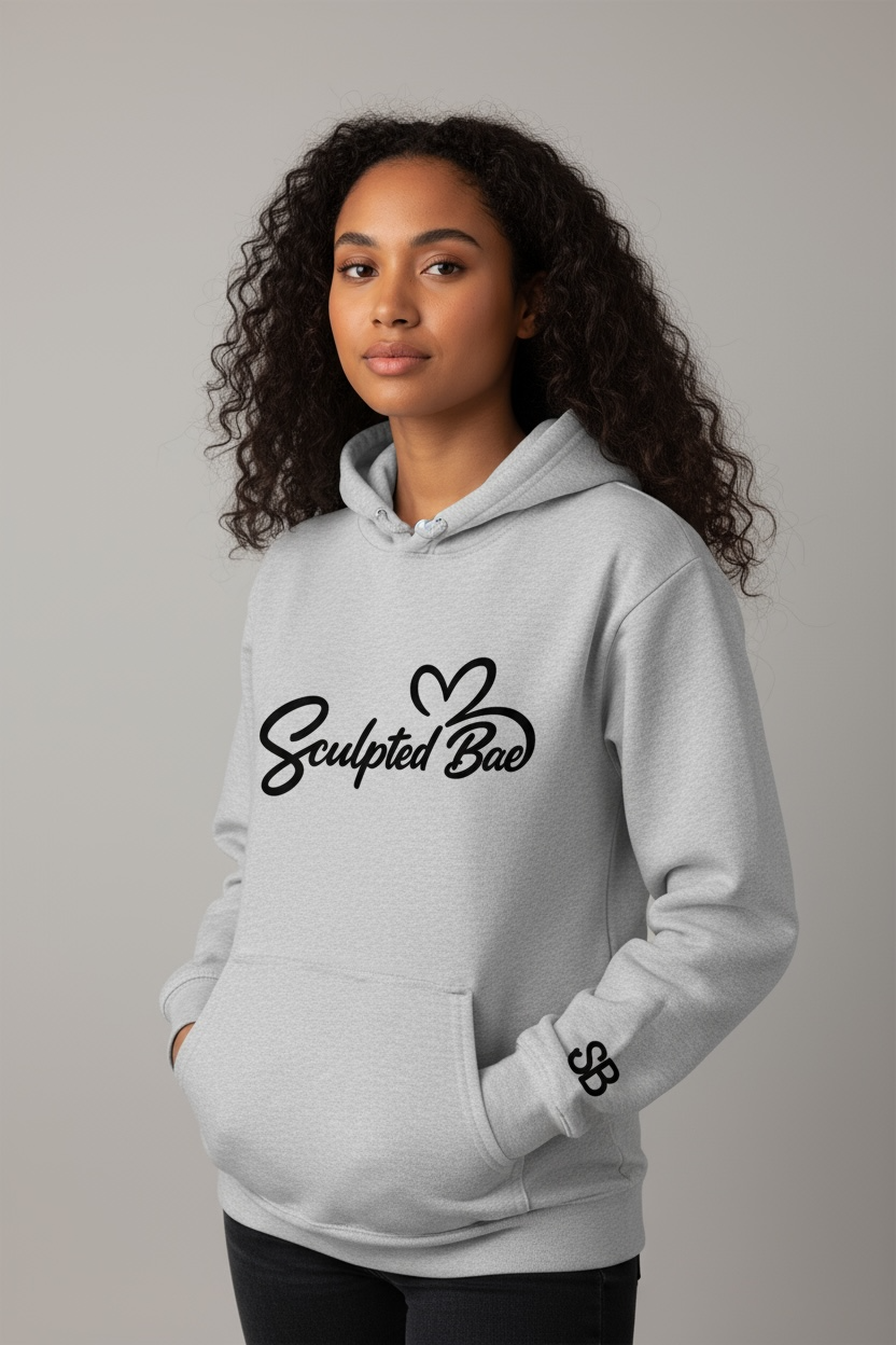 SculptedBae Women’s Loose Fit Hooded Sweatshirt