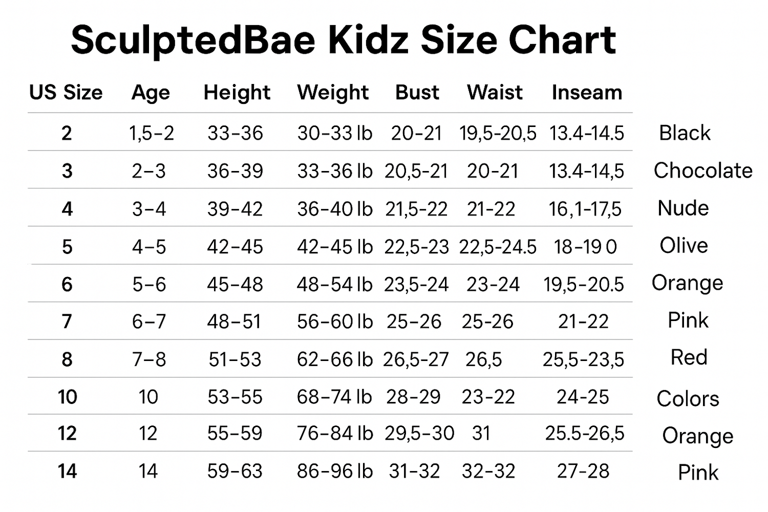 SculptedBae Kidz 2 piece sweat suits