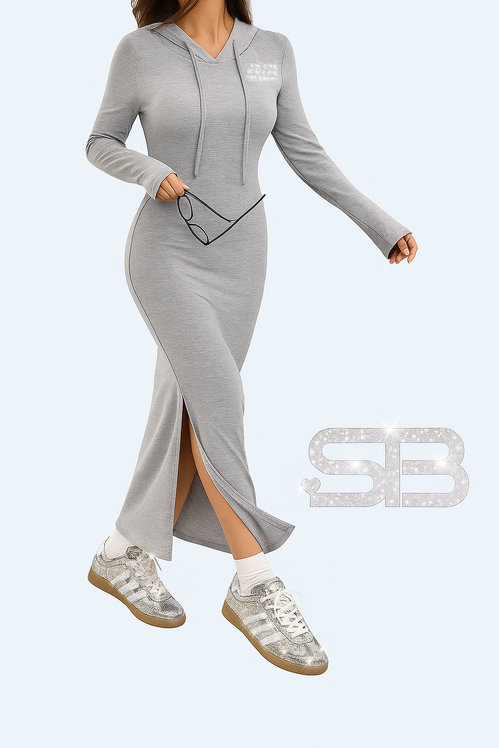 Sculpt & Slay HoodedBae Bodycon Dress